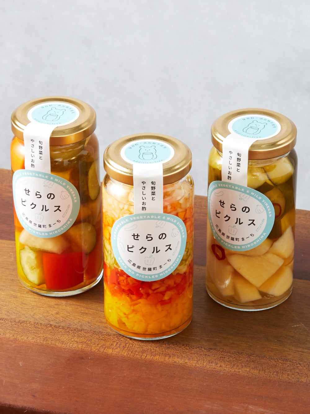 せらのピクルス お野菜3本セット