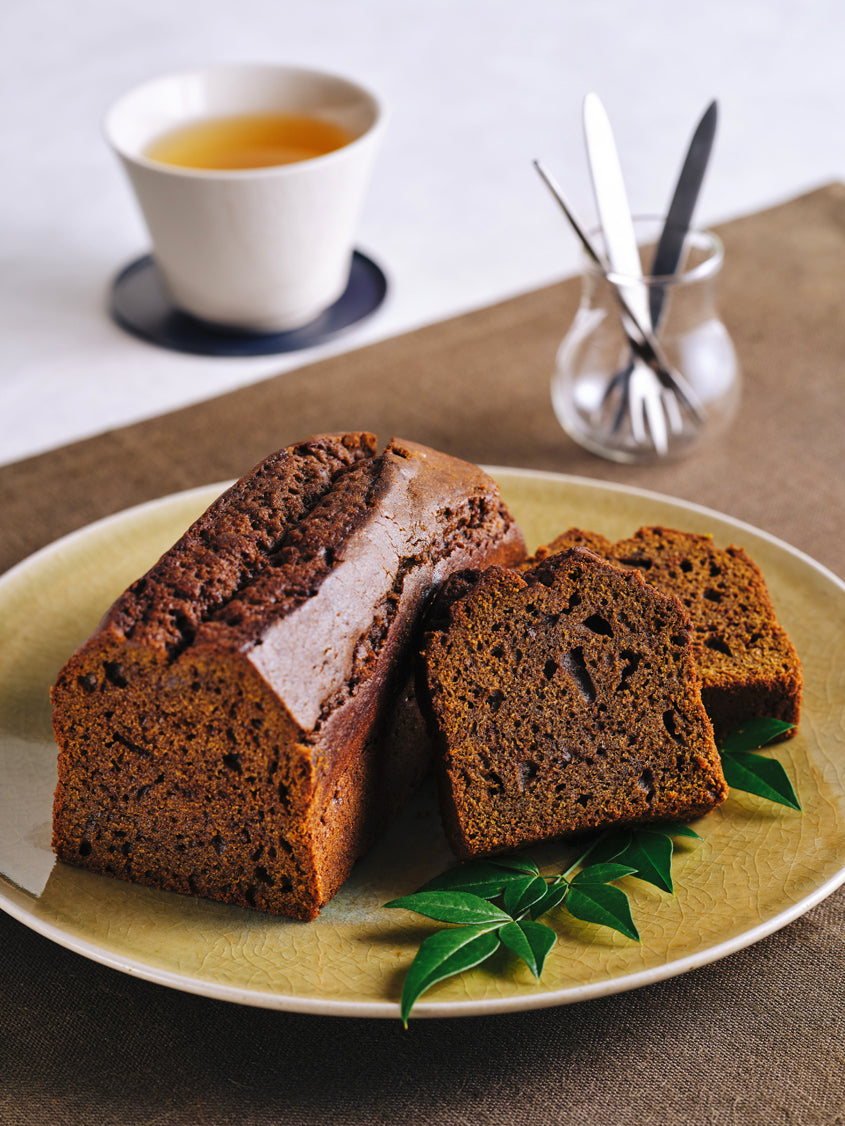 綾部茶パウンドケーキ　ほうじ茶味