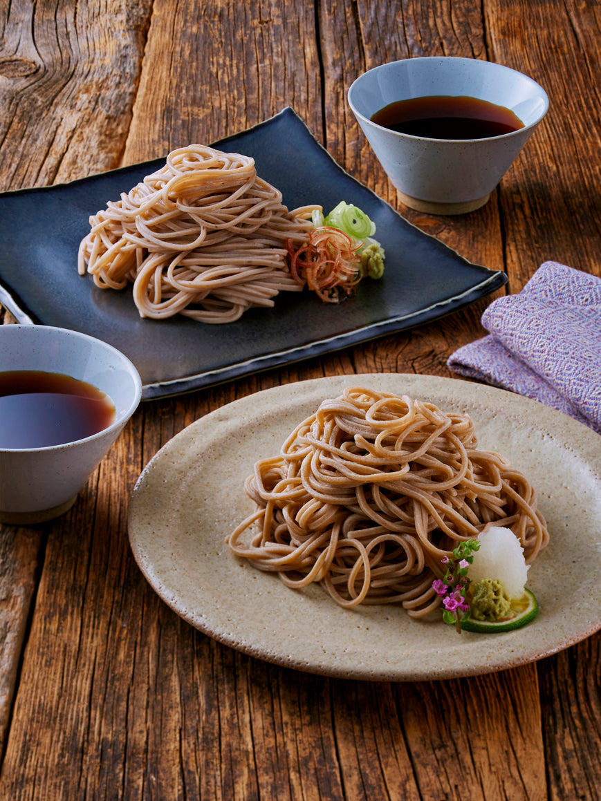 丹波ノ霧・焙煎粗挽蕎麦セット